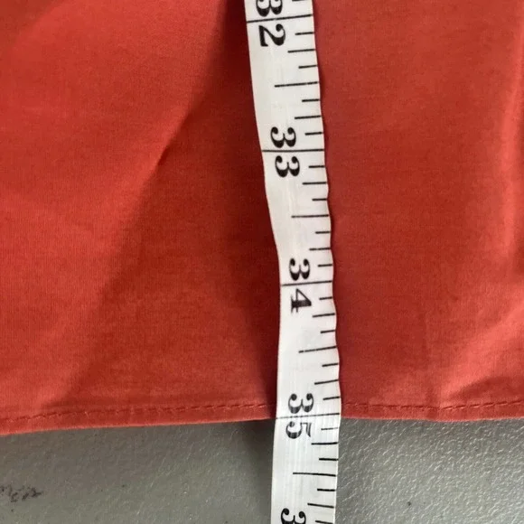 NWT $395 Ulla Johnson Amiri Puff Sleeve Tiered Mini Dress Orange S - Picture 8 of 9